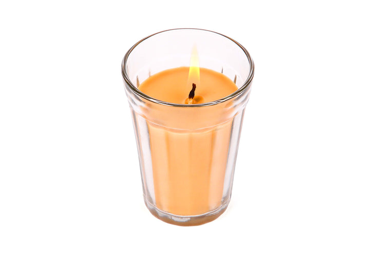 Tea Glass Soy Wax Scented Candles - Lemongrass (Set of 2)