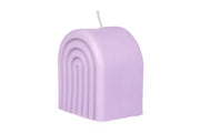 Thick Modern Arch Scented Soy Wax Candle - Lavender
