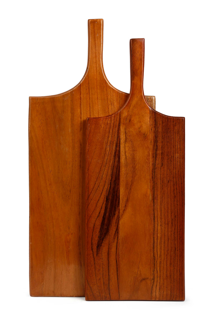 Handmade Acacia Wood Chopping Board Set of 2