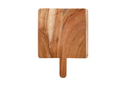 Handmade Acacia Wood Chopping Board - 14X10X0.5 Inch (Set of 2 )