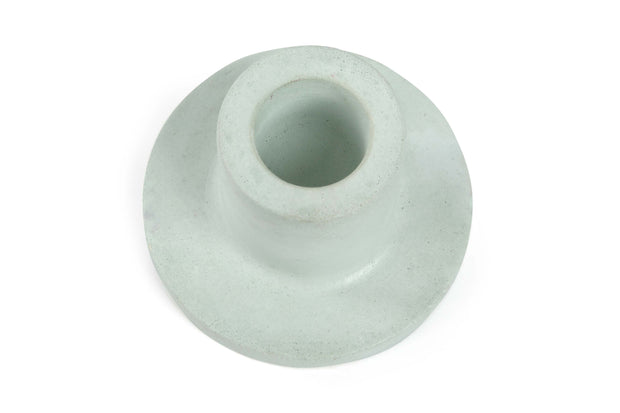 Minimalist Style Concrete Candle Holder - Green ( Set of 2)